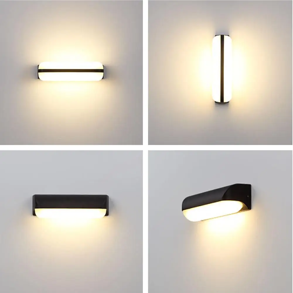 LumiParty Wall Light Waterproof Porch Garden Lights Wall Lamps Outdoor Courtyard Garden Corridor Stairs Decoration Lighting Lamp
