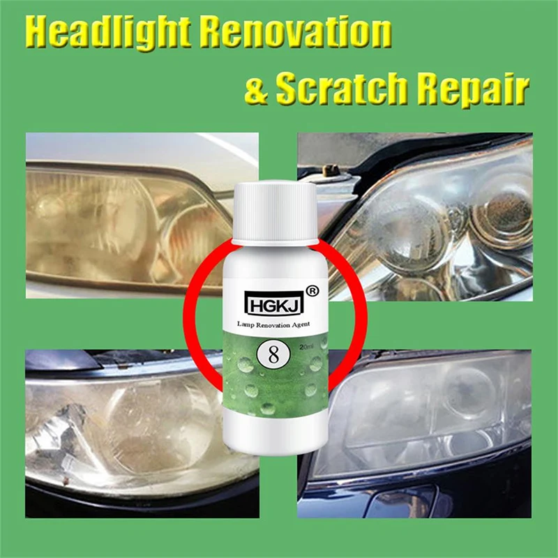 

Headlight Lens Restoration System Repair Car Light Polishing Cleaner Tool Useful