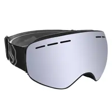 Лыжные очки зимние снежные спортивные сноубордические очки с анти-противотуманной защитой от ультрафиолетового излучения унисекс Молодежная снегод Катание на коньках велосипедная маска