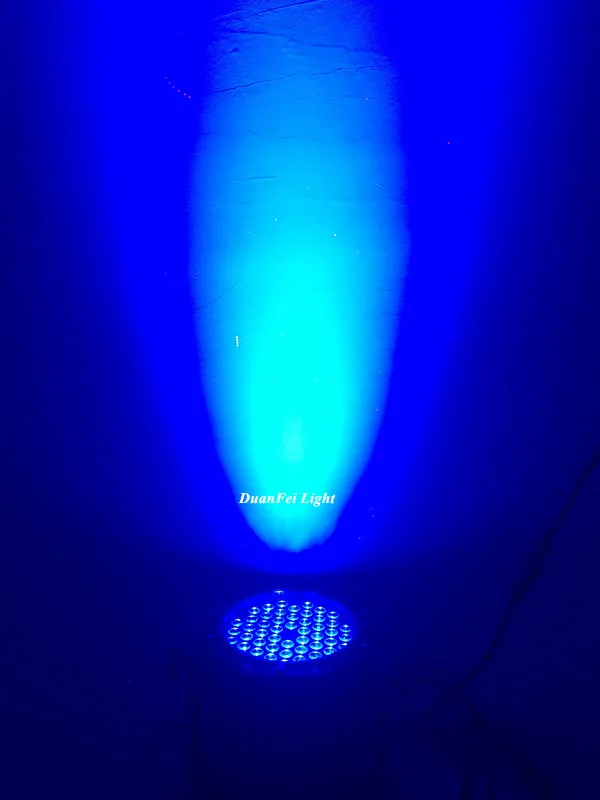 4 шт. led par rgb dmx lyre wash точечный светильник для мытья наружного освещения 54*3 3in1