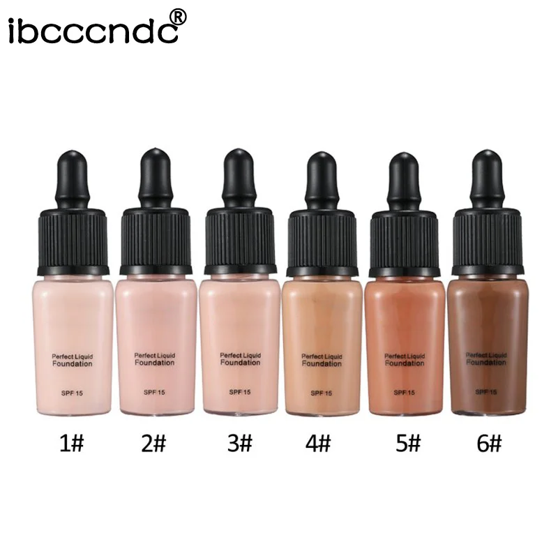 1pc fashion perfect Sunscreen Covers Concealer LongLasting SPF15 Sun Block Face Whitening Dark Skin Makeup Liquid Foundation | Красота и