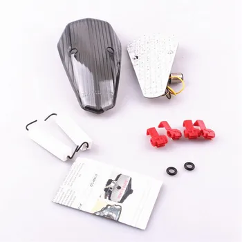

For Honda Shadow Aero 750 2004 2005 2006 2007 LED Brake Tail Light Integrated Turn Signal Smoke