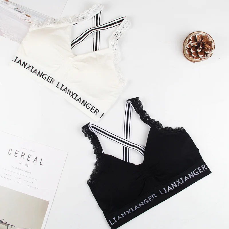 

Sexy Tube Top Fine Straps Small Camisole Lace Wrap Chest Bring Chicken Fillet Tube Top Rendering Underwear Woman