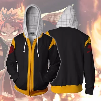 

3D printing zipper hoodie clothing legion clothing hate Dragneel 3D creative hoodie BIANYILONG new custom