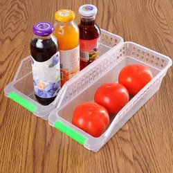 Ящик для хранения кухонная сушилка для посуды холодильник фрукты напитки ящик тип холодильные ящики Пластиковый Органайзер настольный