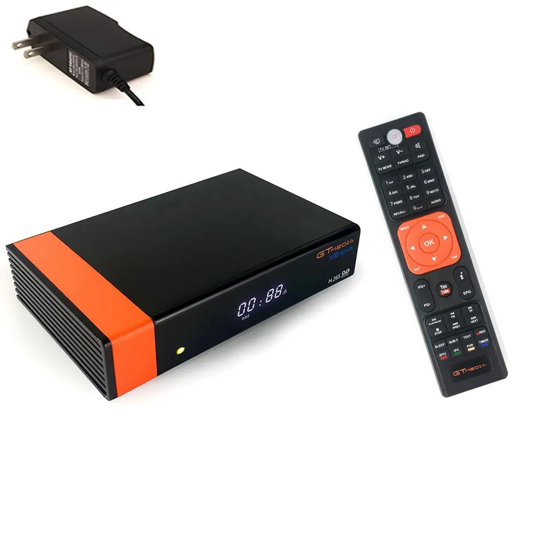 

Built-in WIFI Satellite Receiver TV Box Stylish design with distinctive look. With Remote DC 12V, 1.5A Control