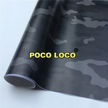 

Black DIY Camouflage Car Custom Camo. Wrap Vinyl range of styles including Arctic Snow,Desert,Digital all with Air Drain bubble