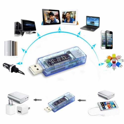 

USB Charger Doctor Voltage Current Meter Working Time Power Battery Capacity Tester Current Voltage Doctor