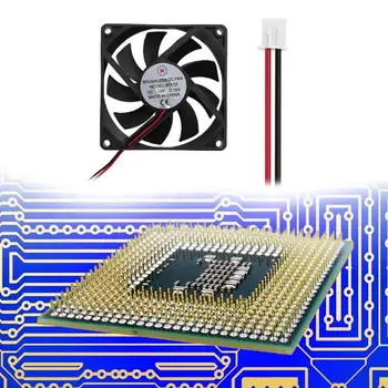 

1set Low Noise 8015S DC12V 0.16A 80x80x15mm Brushless DC Cooling Fan Radiator for Radiator Air Cooler