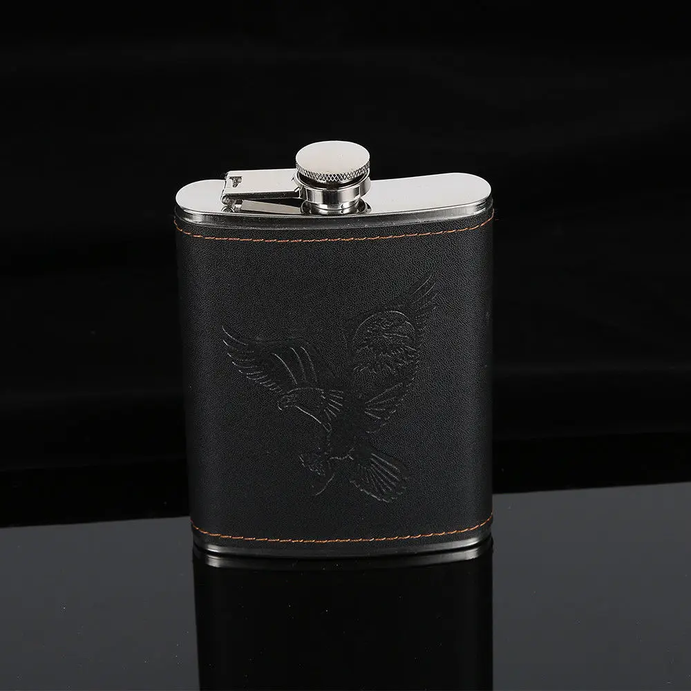 Stainless Steel Hip Liquor Whiskey Alcohol Flask 7/8/9oz Vodka Wine