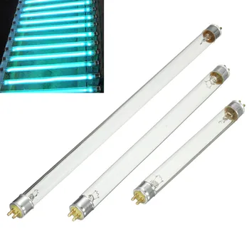 

T5 4W/6W/8W UV Disinfection Lamp Tube Ultraviolet Lamp Light Blue 14.8cm/22.5cm/29.5cm Sterilizing lamp bulbs