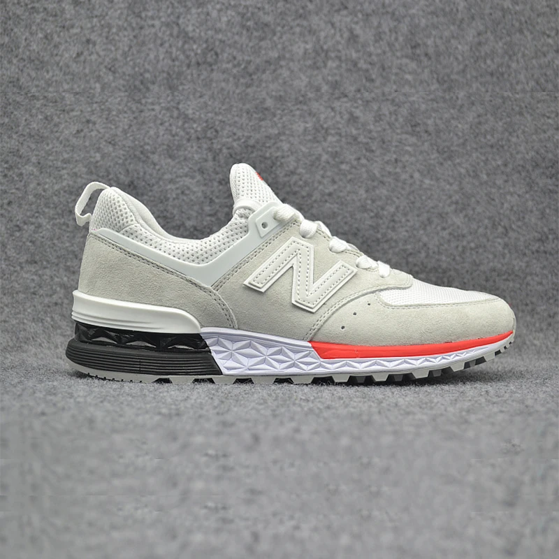 New Balance Nb574 V2 Мужская черная обувь для бадминтона высокое качество уличные кроссовки Новое поступление