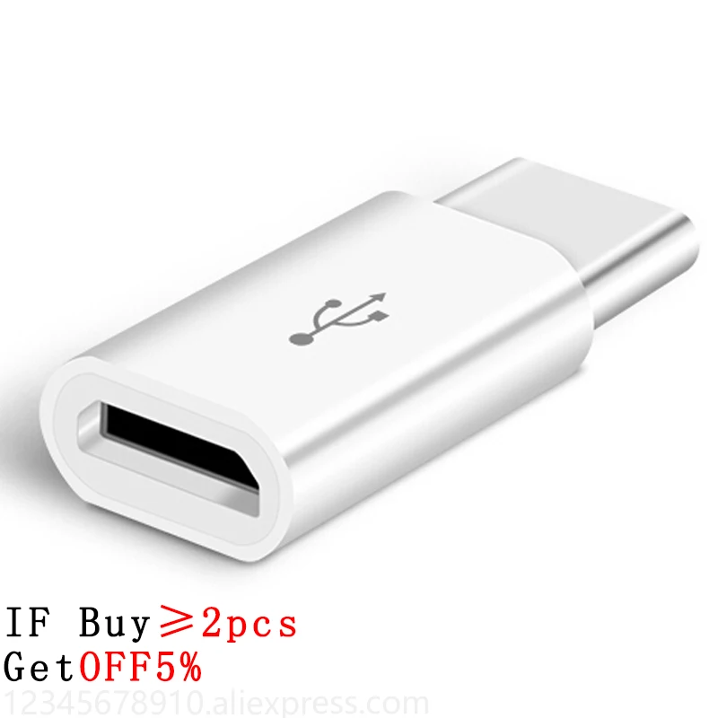 

Micro to type c Universal USB data 3.1 Type-C Male Connector to Micro USB Female Converter USB-C Data Adapter Type C Device