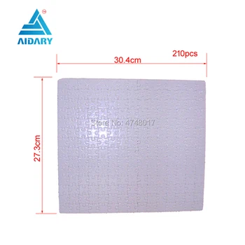 

AIDARY 20sets Big Size 27.3*30.4CM Sublimation Blank Jigsaw Puzzle 210small pieces P18