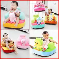 New Cute Soft Unicorn Baby Seat Animal Plush Toys Infant Back Support Learning Sit Safety Baby Sofa Feeding Chair Seat Kid Gift