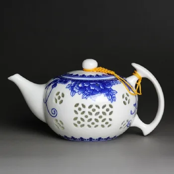 

Jingdezhen Porcelain Teapot Ceramics Kung Fu Large Capacity Blue And White Teapots 500ml