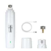 Электрические шлифовальные машинки для ногтей, перезаряжаемые машинки для ногтей для собак с зарядкой от usb, кусачки для ногтей для собак, кошек, лап, инструменты для ухода за ногтями