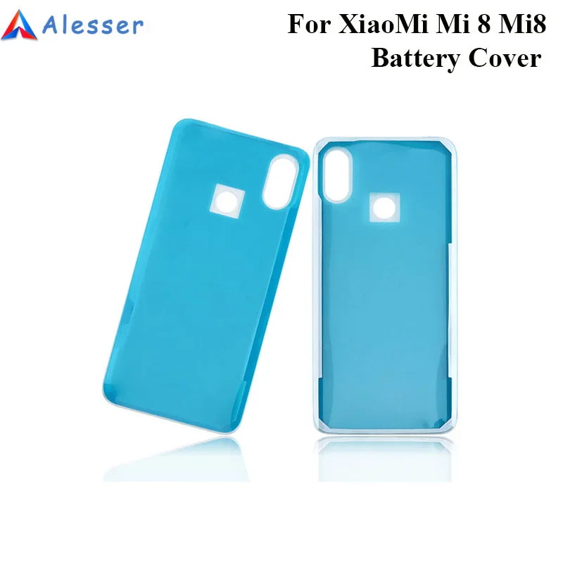 

Alesser For XiaoMi Mi 8 Mi8 Battery Cover Transparent Battery Back Cover Fit Replacement For XiaoMi Mi 8 Mi8 Battery Cover Case