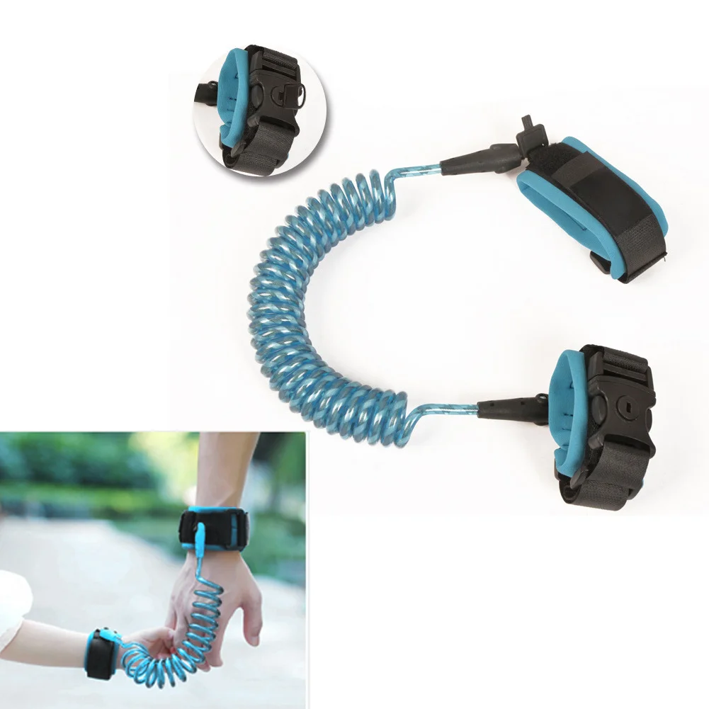 Adjustable Kids Safety Anti-lost Link Band Belt Walking Assistant Baby Walker Wristband YJS Dropship