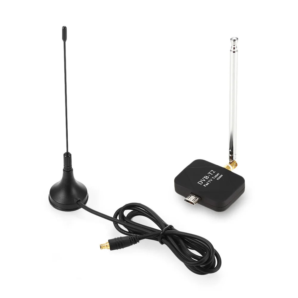 

HD809 Mini Micro USB DVB-T2 TV Tuner Mobile Digital Receiver for Android Real-time TV shows Superior antenna reception