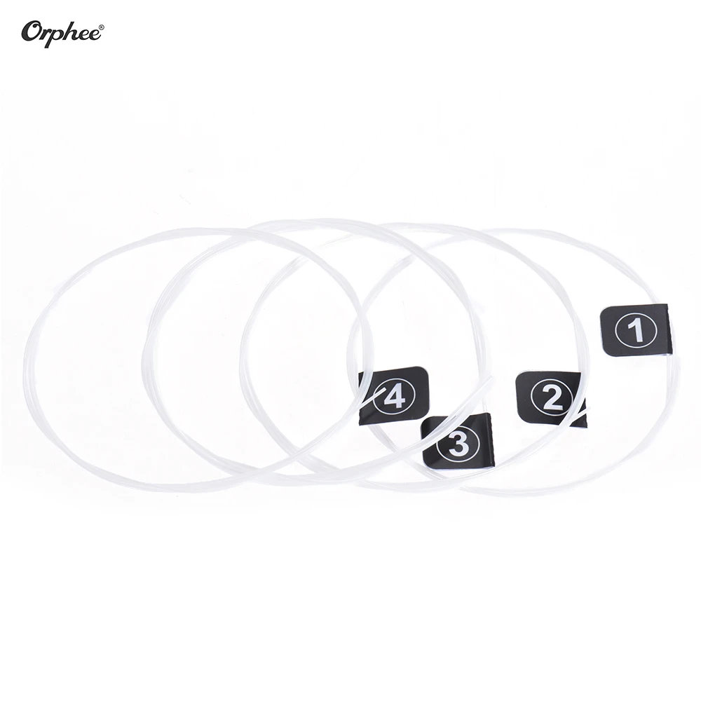 Orphee KX80 профессиональные Струны для укулеле полный набор 4 шт Замена (.024 .026) нейлон