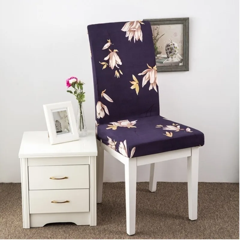 Spandex Dining Chair Cover Removable Elastic Banquet Folding Dining Room Chair Cover For Modern Kitchen Chair Housse De Chaise Spandex Dining Chair Cover Removable Elastic Banquet Folding Dining Room Chair Cover For Modern Kitchen Chair Housse De Chaise