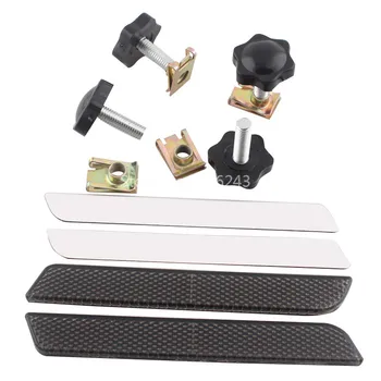 

Motorcycle Decoration Saddlebags Smoke Side Visibility Reflectors+Theft Deterrent Locks Fits For Harley