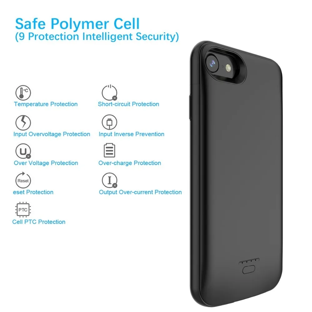 Neng 4000mah зарядное устройство чехол для Iphone 5 5s 5c Se Powerbank 6 7 8 X Xs Max Xr батарея