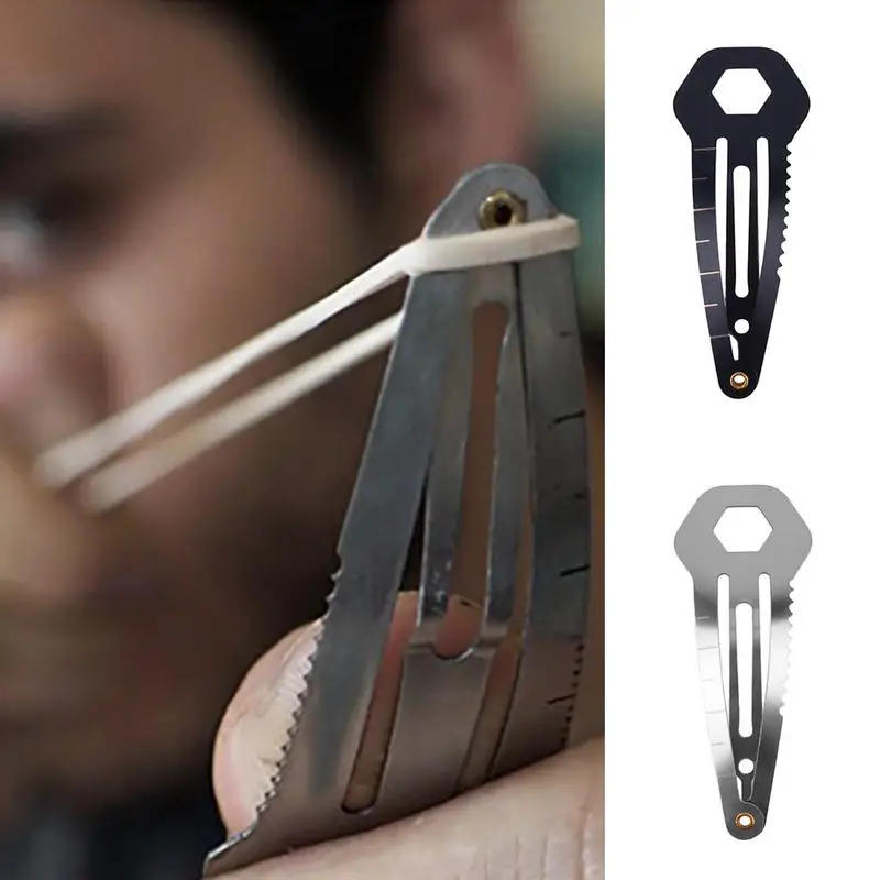  Anti-masher Multi Functional Hair Pin Bobbypin Outdoor Camping Self-defense Urgency Hair Clip Survival Tool 