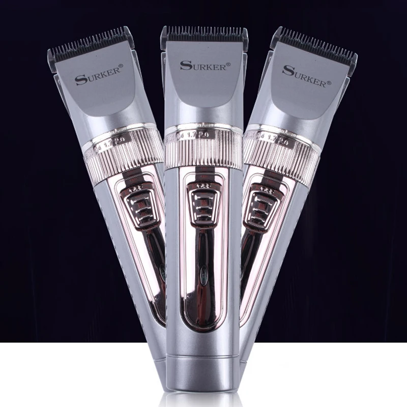  Surker Sk-639 Professional Electric Clippers Beard Trimmer Five-Speed Fine-Tuning Hair Clipper Hair