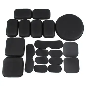 

19Pcs/set Combat Paintball Airsoft Tactical Military Helmet Pads Hunting Helmet Protective Pad EVA