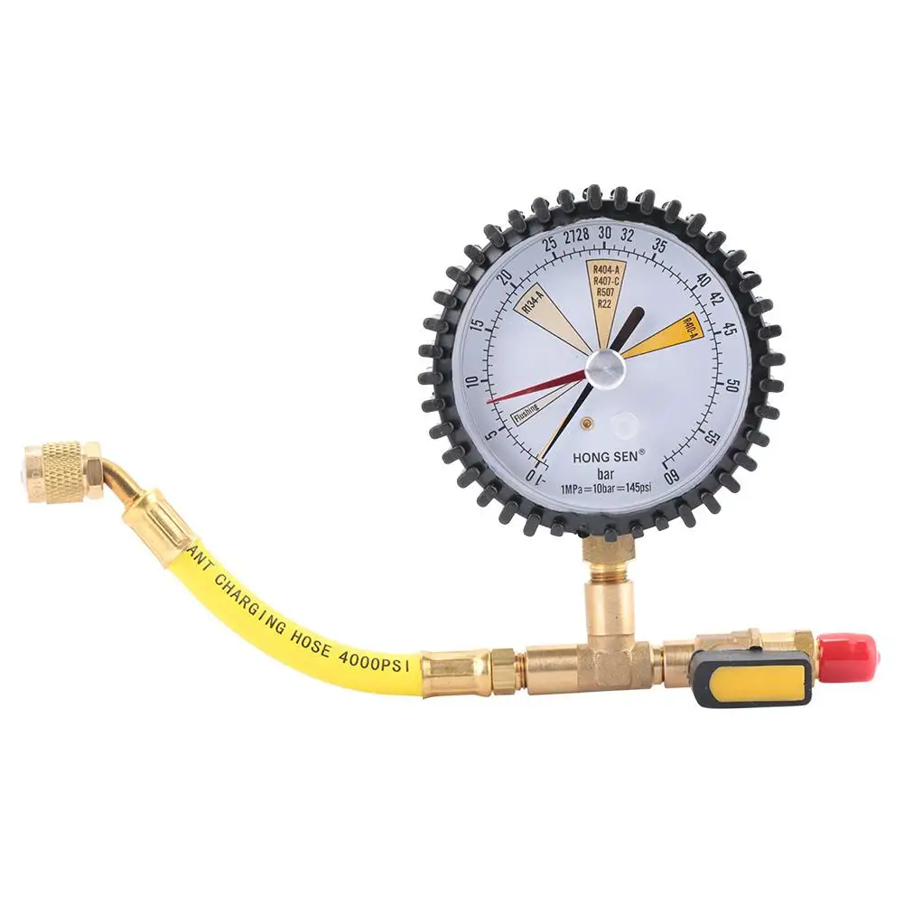 

Pressure Test Gauge Air Conditioning Refrigeration Nitrogen Pressure Test Gauge Pressure Test Table Pressure Measuring Tools