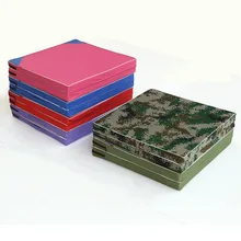 Трехслойный складной гимнастический коврик ткань Оксфорд портативный фитнес-коврик йога упражнения фигура танца Тренировочный Коврик Открытый Матрас