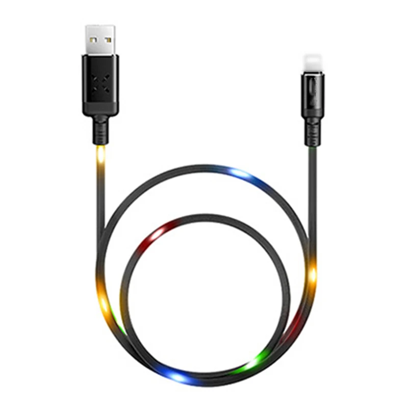 

Flash Lighting Apple Data Line Charge Cable For Iphone 8/X/Xs/X Max