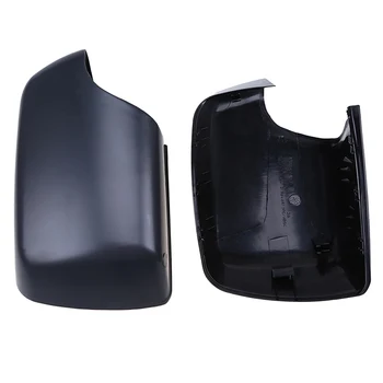 

POSSBAY Car Styling Set Fit for BMW X5 E53 3.0d/3.0i/4.4i/4.6is/4.8is 1999-2006 Side Door Mirror Cover Matte Black Rear View Cap