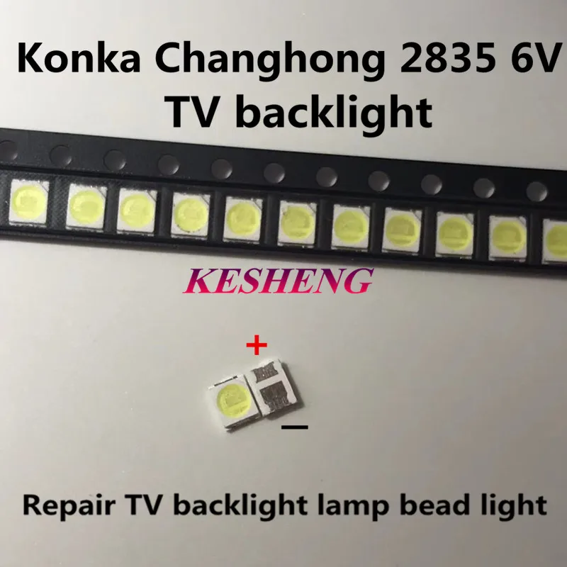 Светодиодная лента для подсветки ЖК-телевизора Konka Changhong Amoi 1210 3528 2835 SMD 5000 шт. 6 в |