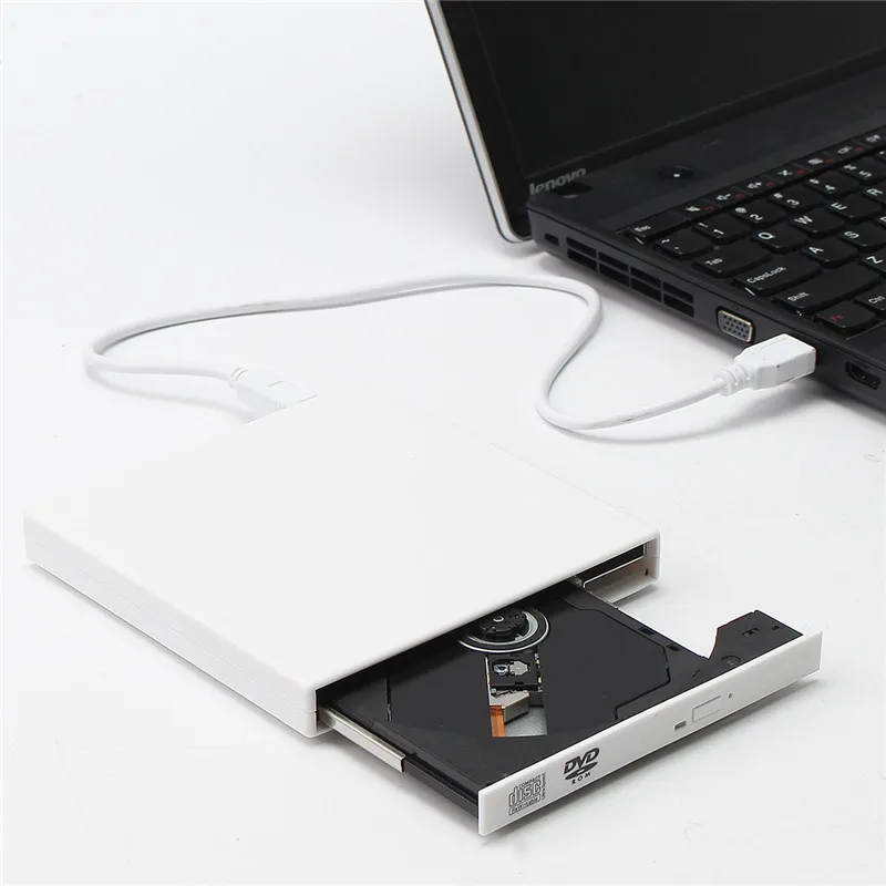 Портативный ультра тонкий внешний разъем USB 2 0 высокое качество слот in на компакт