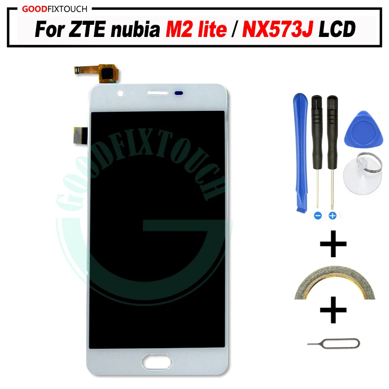 ЖК-дисплей + дигитайзер сенсорного экрана для ZTE nubia M2 lite NX573J ЖК-экран nx907j |