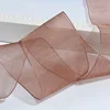 10 meters/roll Organza Ribbon Wholesale Gift Wrapping Decoration Christmas Silk Ribbons Lace Fabric 6/10/15/20/25/40/50mm Nylon ► Photo 2/6