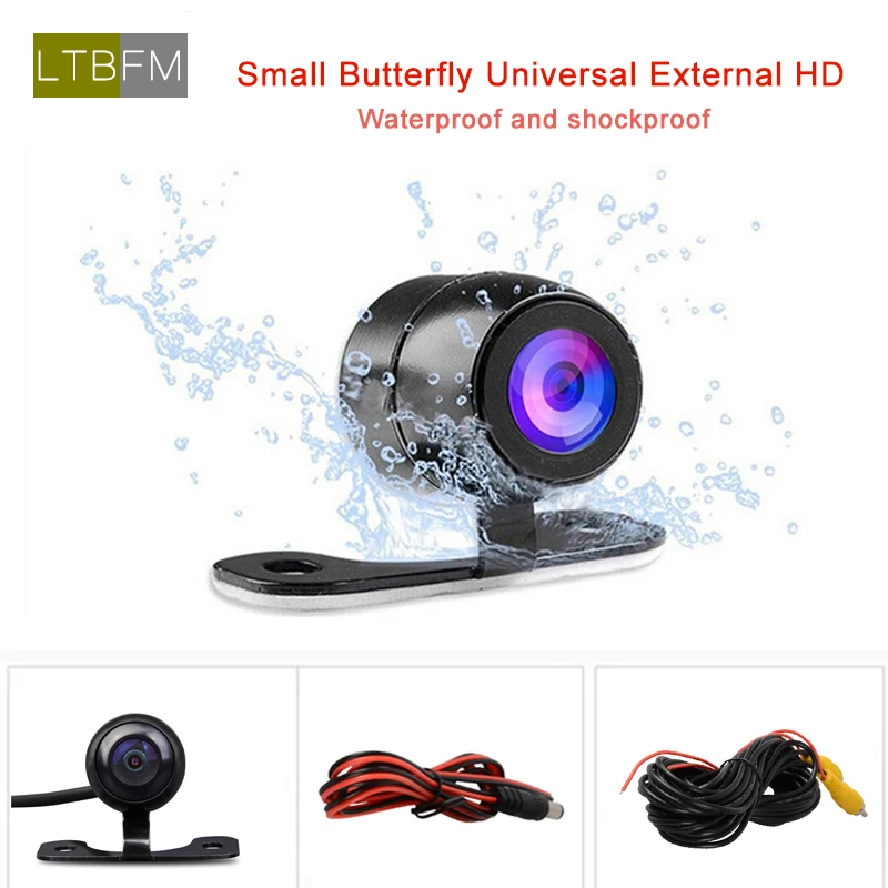 

LTBFM Car Reversing camera butterfly plug-in Rear View Camera Rear Monitor Parking Assistance Waterproof Camera Reverse