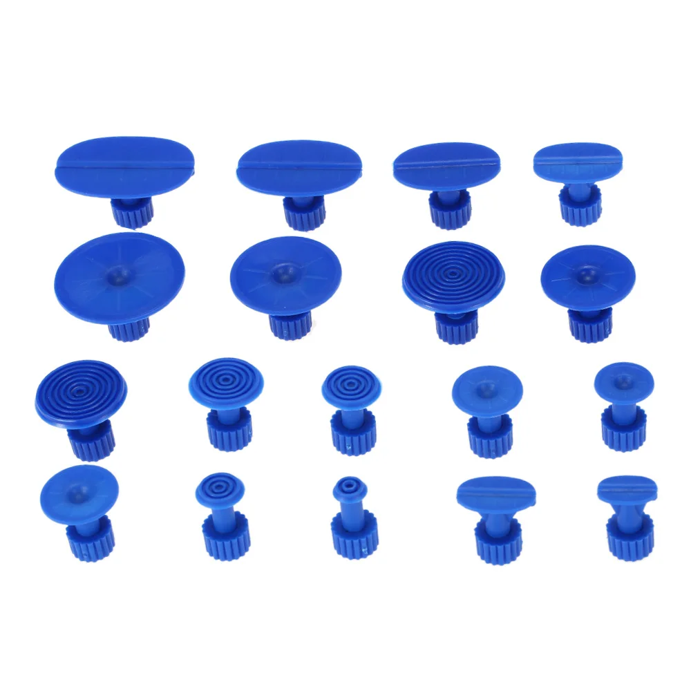 

G-X013 18Pcs Blue Dent Puller Tabs Car Auto Body Dent Repair Tool Accessory