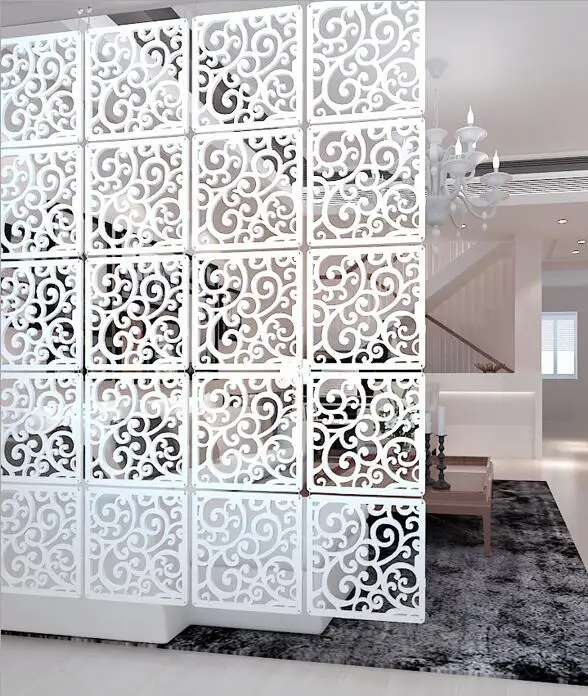 

6PCS/LOT screen Modern simple screen partition dining room hanging from the living room of the entrance curtain House renovation