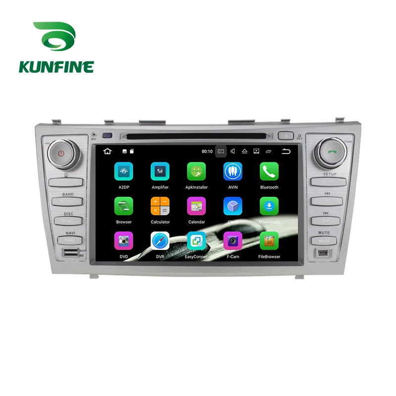 Android 9,0 Core PX6 A72 Ram 4G Rom 64G Автомобильный DVD gps мультимедийный плеер стерео для TOYOTA CAMRY 2007-2010 радио головное устройство