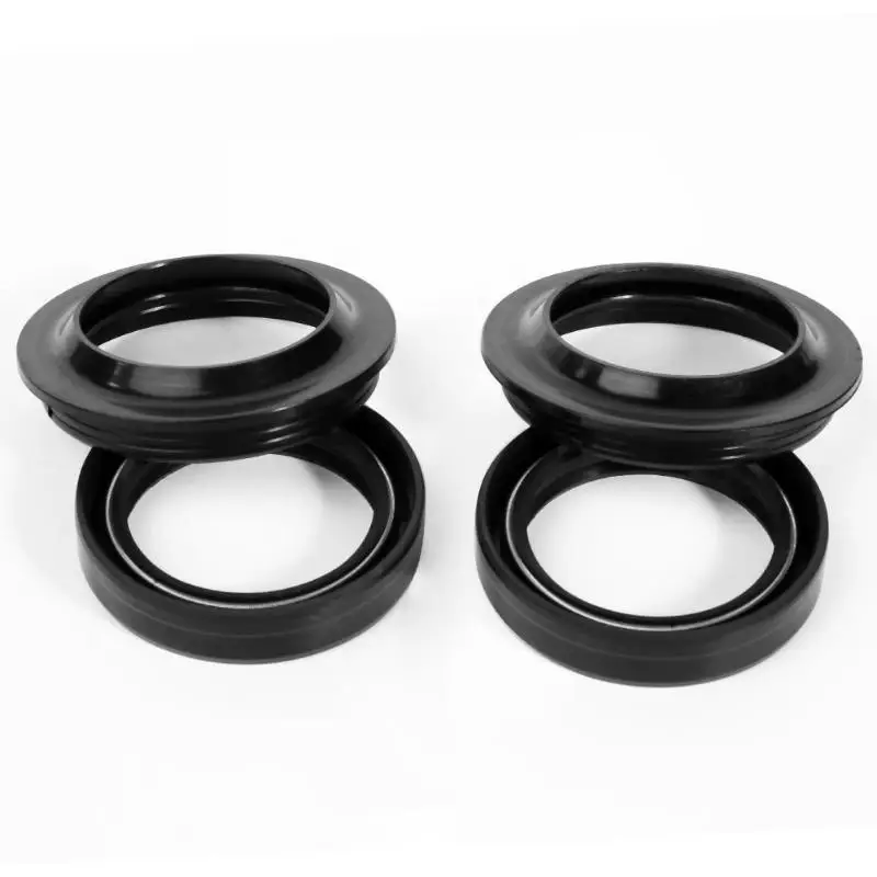 Junta de aceite del amortiguador de la horquilla delantera de la motocicleta de VODOOL + sello de polvo para Suzuki GSX750F GSXR750 accesorios de sellos de aceite de transmisión de la motocicleta Junta de aceite del amortiguador de la horquilla delantera de la motocicleta de VODOOL + sello de polvo para Suzuki GSX750F GSXR750 accesorios de sellos de aceite de transmisión de la motocicleta