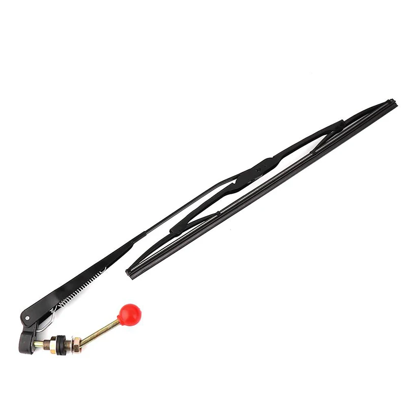 

17 Black 1pcs UTV Manual Windshield Wiper For Polaris Ran-ger RZR 900 1000 Car Styling Accessories