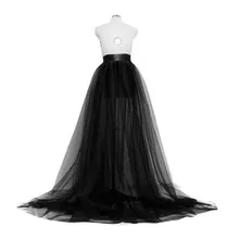 Faldas de malla para mujer, tutú de tul de cintura alta, falda para fiesta de boda, graduación, Bandage, Maxi, de malla de princesa, novedad de verano 2019, gran oferta