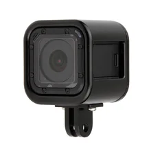 Защитный чехол из алюминиевого сплава для GoPro Hero 4/5 Session Go Pro, аксессуары для спортивной экшн-камеры черного цвета