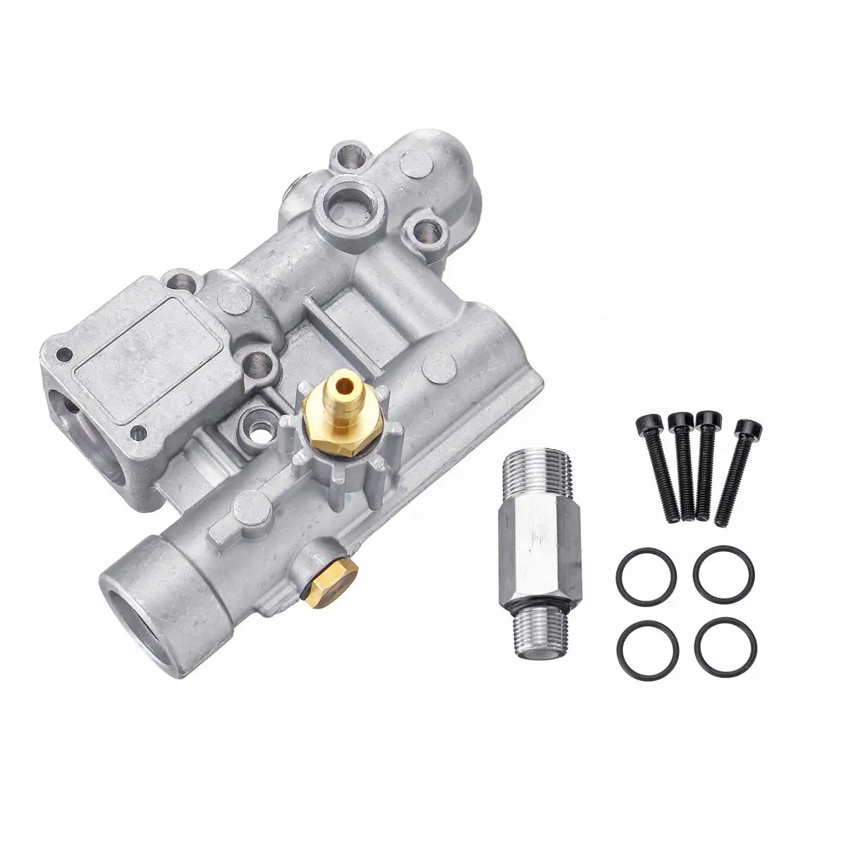 

New Auto Car Pressure Washer Pump Unloader Manifold Fits for Craftsman Briggs & Stratton Excell EXWGV1721 190627GS 190574GS