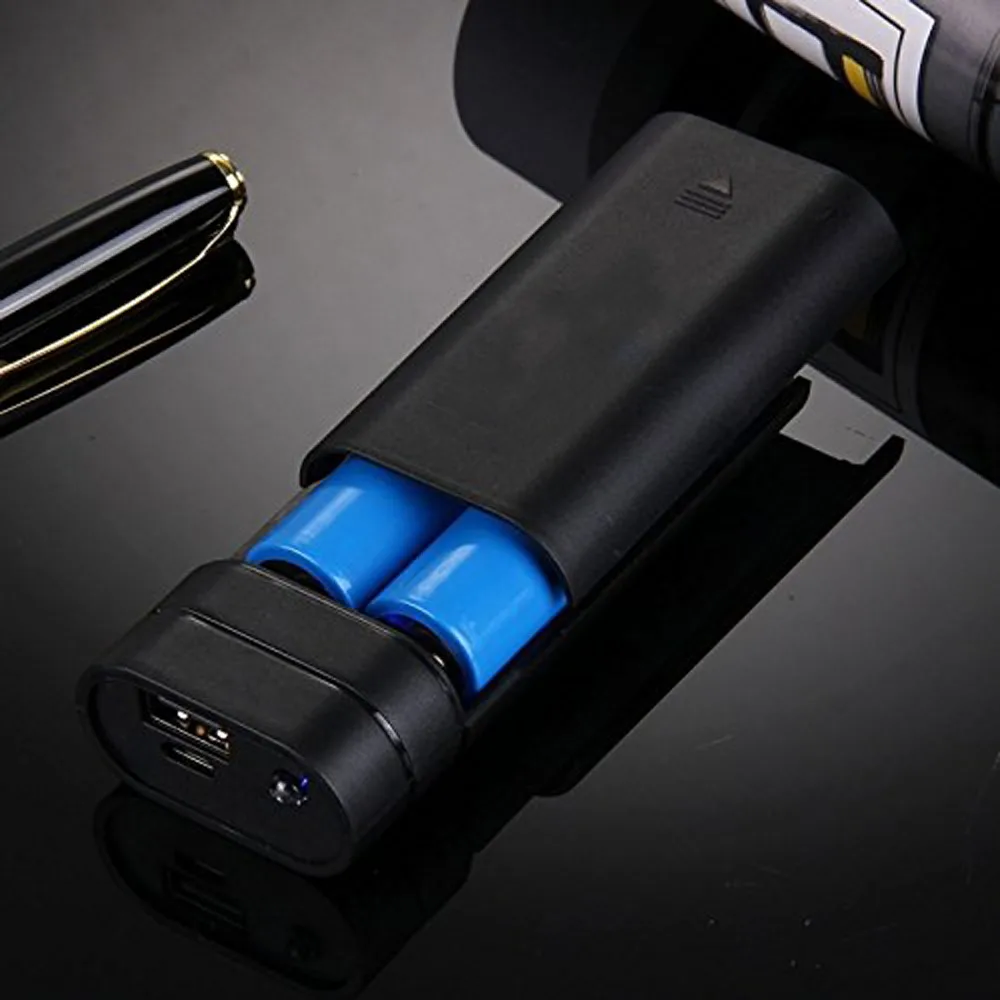 

2019 Hot 5V USB Power Bank Case 18650 Battery Charger DIY Box For Cell Phone External Backup Batteries not included