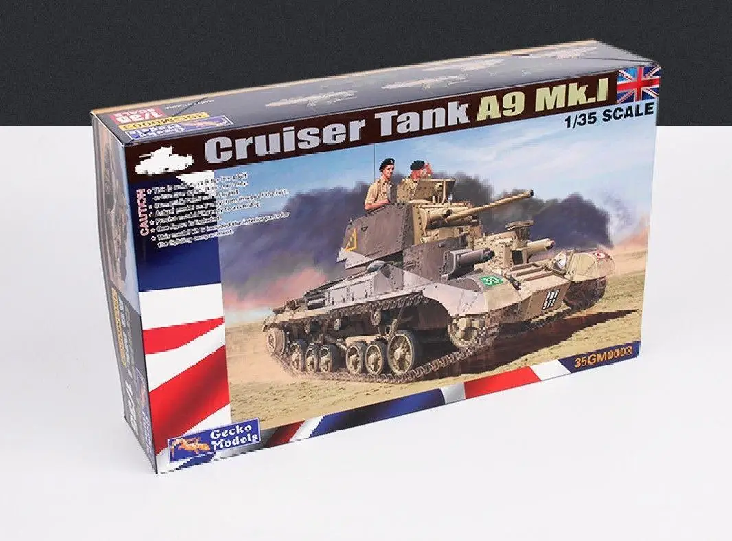 Gecko 1/35 моделей 35GM0003 Cruiser Tank Mk. II A9 I | Игрушки и хобби